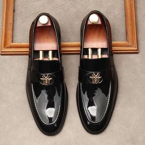 2025 Spring/Summer/Autumn New Design Pointed Waterproof Business Formal Men's Casual Shoes Slip-On Office Career <b>Height</b> - Product Image 4