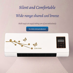 <span class=keywords><strong>Petit</strong></span> radiateur mobile <span class=keywords><strong>mural</strong></span> USB à piles avec télécommande, protection contre la surchauffe PTC, classe d'efficacité énergétique - Product Image 3