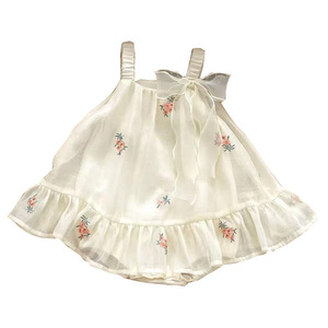 Top estivi all'ingrosso, scoregge, gonne, tute e capispalla estivi sottili da <span class=keywords><strong>bambina</strong></span> per neonati - Product Image 5