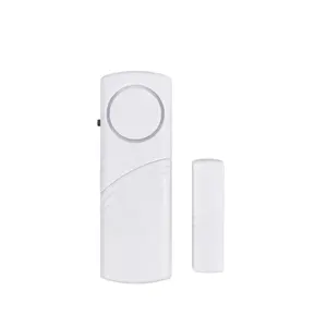 Alarma antirrobo inalámbrica para seguridad del hogar, Sensor de vibración para puertas y ventanas, 110dB