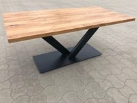 Ensemble de table et de chaises de salle à manger en bois de chêne massif - Table et chaises abordables pour la salle à manger, le bureau et le café