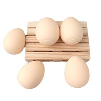 Jouet Squishy en forme d'œuf - Gadget créatif anti-stress, modèle d'œuf simulé incassable 5263 pour les jeunes et les personnes d'âge moyen