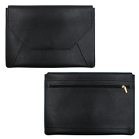 Étui pour ordinateur portable en cuir PU, sac, porte-documents, porte-lettres avec plusieurs compartiments pour une utilisation professionnelle au bureau