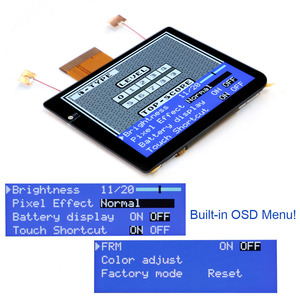 2025 più recente 2.8 "laminato IPS LCD 480x432 con scala intera retroilluminazione Retro Pixel ip schermo LCD Kit per il gioco - Product Image 3