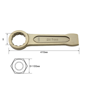 Nhôm Đồng Chất Lượng Cao Chuyên Nghiệp Sản Xuất Phần Cứng Công Cụ Din7444 Vòng <span class=keywords><strong>Slogging</strong></span> Cờ Lê 100Mm Cho Ngành Công Nghiệp Thực Phẩm - Product Image 1