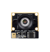 Caméra USB IMX335 5MP (C), enregistrement vidéo 2K, meilleure sensibilité en basse lumière, large plage dynamique, sans distorsion