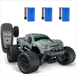 Nouveau modèle transfrontalier de voiture télécommandée à l'échelle 1:18, ensemble de blocs de construction, modèle <span class=keywords><strong>Bigfoot</strong></span> tout-terrain haute vitesse à quatre roues motrices, jouet pour - Product Image 6
