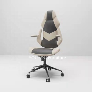 Mobilier de bureau moderne en cuir véritable, chaise de jeu de course, <span class=keywords><strong>PC</strong></span> à haut dossier, mobilier Commercial de luxe, vente en gros - Product Image 3