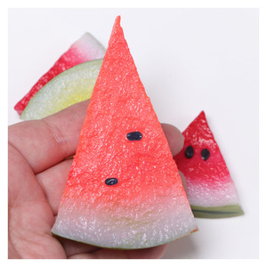 Mini PVC Simulation Fruits Pineapple Watermelon Slice for Women Girls <b>Keyring</b> <b>Car</b> Key Chains Fashion Jewelry Accessories - Product Image 2