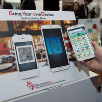 2021 Nfc personnalisée Support de Menu NTAG213 215 216 Nfc Étiquette Menu Collé À Table Pour Auto Commander de la Nourriture Dans Le Restaurant Qr Code Menu