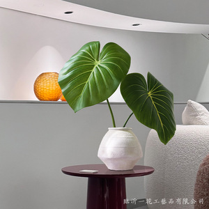 Plante artificielle Philodendron Yihua Floral Art, 30cm-100cm, vert clair, vert foncé, fleur en soie, décoration intérieure - Product Image 2