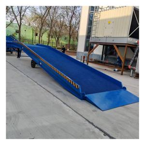 8ton 10ton <span class=keywords><strong>12ton</strong></span> Draagbare Hydraulische Mobiele <span class=keywords><strong>Container</strong></span> Heftruck Laadperron Voor Vrachtwagens - Product Image 1