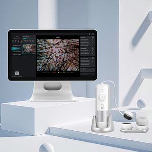 Détecteur de peau numérique IA 2025 – Testeur d'hydratation avec écran HD 15,6 pouces – Analyseur capillaire de bureau – Nouvelle technologie pour l'analyse de la peau - Product Image 2