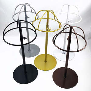 Étagère de rangement pour chapeaux réglable personnalisable en usine Présentoir en métal pour chapeaux de magasins de vêtements - Product Image 6