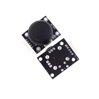 Module de joystick de jeu à double axe HW-504, bouton XY, levier de commande en métal PS2, capteur KY-023 pour kit de démarrage DIY Ar-du-in-o