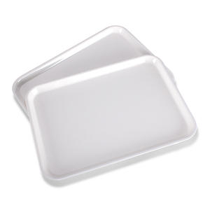 Plateau de restauration rapide chinois en gros, rectangulaire, en <span class=keywords><strong>mélamine</strong></span>, <span class=keywords><strong>vaisselle</strong></span> en porcelaine, cantine, hôtel, épaissi, antidérapant, DM007 - Product Image 4