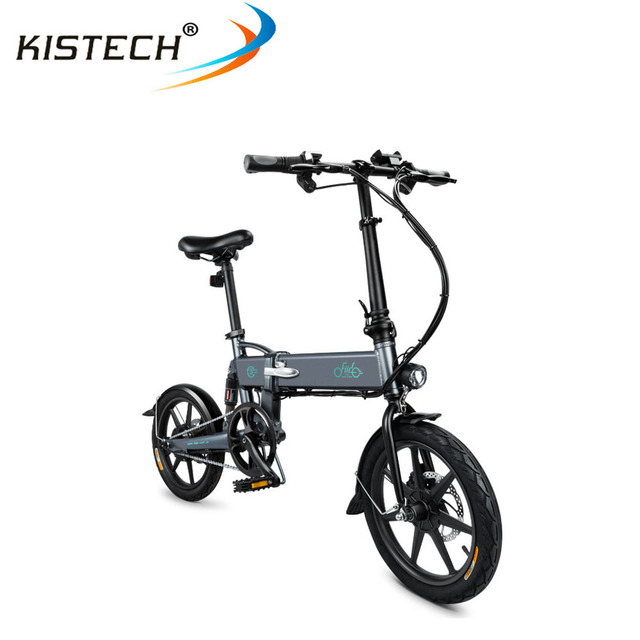 Fashion 16inch 250W 36V 7.8AH Electric Folding Bike FIIDO D2