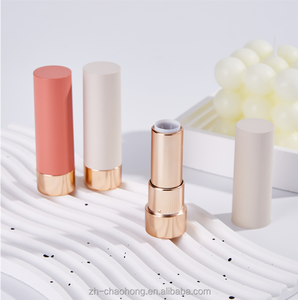 أنابيب مرطب شفاه فارغة مخصصة لتعبئة مستحضرات التجميل بأوعية أحمر شفاه مستديرة زجاجات عبوات عبوات - Product Image 2