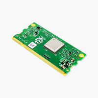 Modul Komputasi Raspberry Pi 3 CM3+ Lite/8GB/16GB/32GB Memori Flash eMMC Broadcom, CM3 CM1 Papan CMIO Asli Kit Gateway IOT