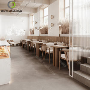 Aménagement intérieur de boulangerie commerciale, mobilier de boulangerie durable, vitrine à pain en bois et verre, sur mesure - Product Image 6