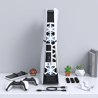 Paquete Maestro 15 en 1 para Bolsa Slim, Incluye Base de Carga Dual, Soporte de Refrigeración, Fundas de Silicona y Grips de Precisión para Pulgares