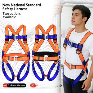 Cinturón de Seguridad de Cinco Puntos HANGKANG HangKangCM para Trabajo Aéreo, Cinturón de Seguridad Anticaídas de 5 Puntos con Doble Gancho, Certificación LA, Fabricante - Product Image 3