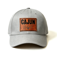 Patch en cuir avec logo personnalisé en relief, thermocollant, en gros, pour jeans, vestes et casquettes de camionneur, accessoires vestimentaires
