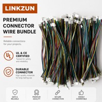 Faisceau de câbles avec connecteur JSTGH 6 broches 1,25 mm, assemblage de câbles étanche de 150 mm pour aspirateur sans fil et batterie au lithium