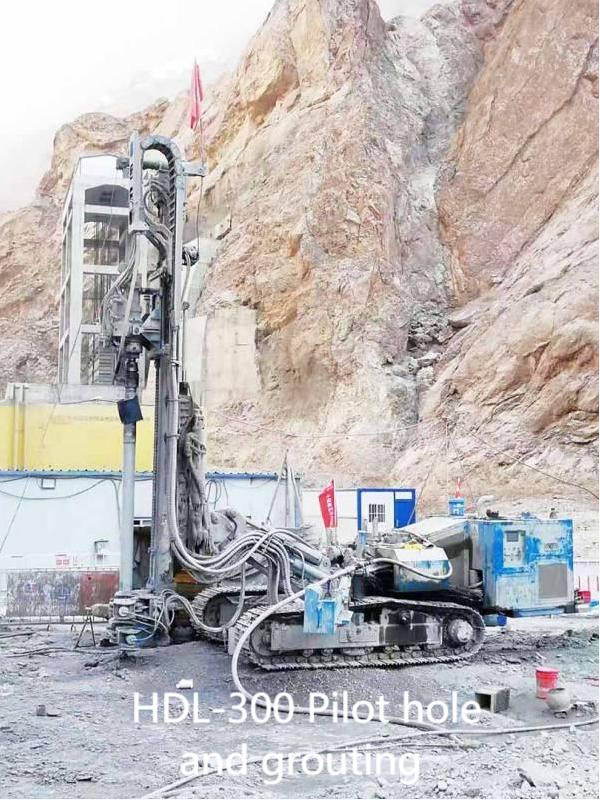 HDL-300 non-explosive dust-free Tunnel rig