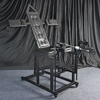 Chaise de levage des jambes BDSM, outils d'entraînement pour esclaves, jouets de bondage pour jambes écartées, jouets de retenue fixe pour les bras