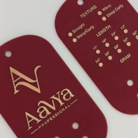 Cartes de membre VIP magnétiques en PVC découpées sur mesure avec gaufrage et impression numérique, cartes de fidélité personnalisées pour salon de coiffure
