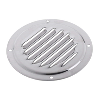 Aérateur à persiennes en acier inoxydable 304 FOYO, directement de l'usine, différentes tailles pour cabine de bateau, yacht, marine, pièces de ventilation