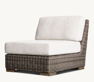 BIARRITZ Factory Hot Sale <b>Outdoor</b> Garden Gotel Balcony <b>Rattan</b> Modular L-Sectional Villa Courtyard Terrace Combination - Product Image 5