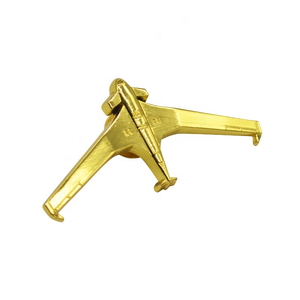 Scudo marchio epossidico <span class=keywords><strong>stella</strong></span> volare ali aereo <span class=keywords><strong>aquila</strong></span> placcato oro Pin - Product Image 6