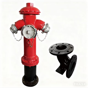 Boca de incendios de tierra para exteriores de hierro dúctil SS100/65-1,6 Boca de incendios de tipo francés a la venta - Product Image 1