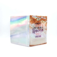 Vente en gros de cahiers scolaires Cahier A5 à paillettes liquides personnalisé avec logo pour fournitures scolaires