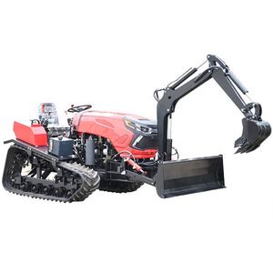 80HP พลังงานขนาดใหญ่ตีนตะขาบรถแทรกเตอร์ขุดรถแทรกเตอร์เครื่อง - Product Image 3