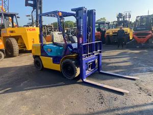 Komatsu 3-Ton Second-Hand Internal Combustion <b>Forklift</b> Truck 4WD Solid Tire Rough Terrain Excellent Condition - Product Image 6