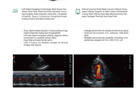 Système d'échographie Doppler couleur portable Periodmed pour cliniques vétérinaires et centres de recherche animale, conception à double écran pour le diagnostic