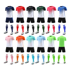 定制批发足球服名称/编号/标志 | 透气俱乐部队服批量订购刺绣标志 - Product Image 3