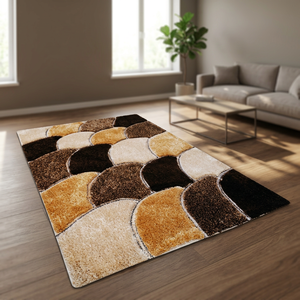 พรมขนสัตว์ป้องกันการเป็นขุย Love Home RI 507 ลายทอหนังอินเดีย สำหรับใช้ในโรงแรม - Product Image 2