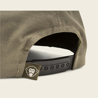 Casquette vierge 5 panneaux en nylon de haute qualité, visière en corde, non structurée, personnalisable, avec logo, réglable, pour loisirs et activités de plein air