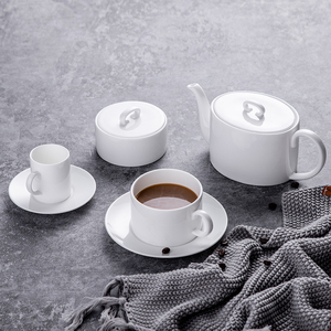 Vaisselle ensembles de table vaisselle blanche ensemble de table <span class=keywords><strong>fourchette</strong></span> et cuillère à quantité minimale de commande bas ensemble de couverts assiettes pour restaurants - Product Image 2