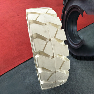 Marca Hanmix, elevador de montacargas, neumático sólido, neumático superfuerte, en forma de neumático profundo, patrón de banda de rodadura, venta al por mayor de China, precio barato - Product Image 2