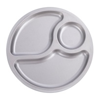 Ensemble plateau et bol d'alimentation pour bébé avec ventouse, portable, sûr, de qualité alimentaire, design mignon