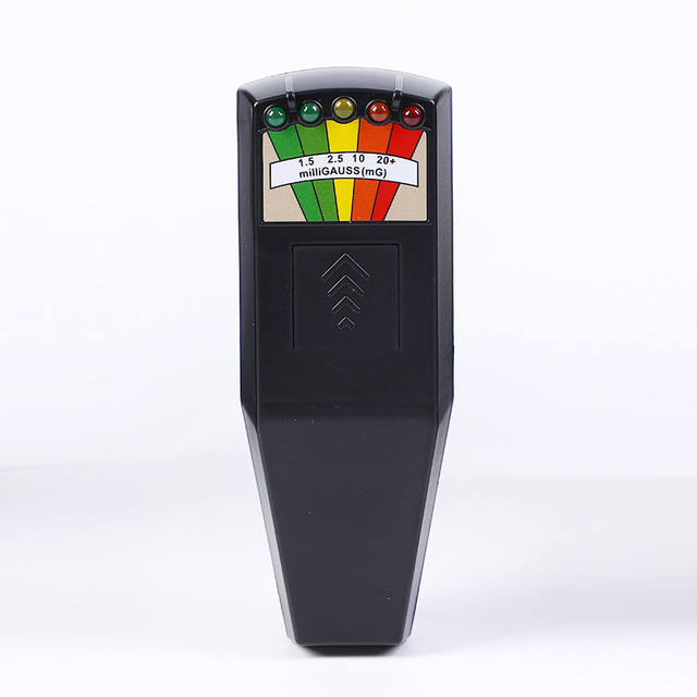 5 LED EMF Meter Magnetic Field Detector Ghost Hunting Paranormal Equipment Tester Counter K-II