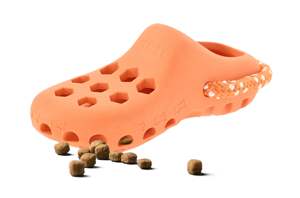 Juguete Masticable para Perros con Forma de Zapatilla, con Cuerda, Dispensador de Golosinas, Juguete Interactivo de TPR para Perros - Product Image 3