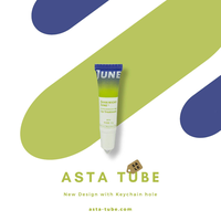 Emballage cosmétique personnalisé en PE recyclable, tube pour gloss et baume à lèvres, 3-20 ml, bouchon à vis, trou pour porte-clés, amovible, soins de la peau