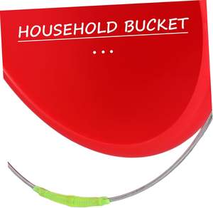 Seau à eau en PP avec poignées en fil métallique certifiées pour usage extérieur – Vente en gros - Product Image 5