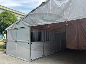 عالية الجودة في الهواء الطلق مأوى الحصان وحدات آمنة الجاهزة مستقرة لسباق الخيل المزارع - Product Image 2